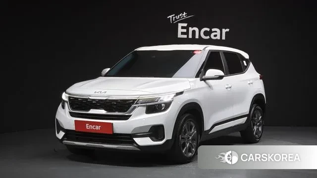 Kia Seltos 2021 Белый из Кореи