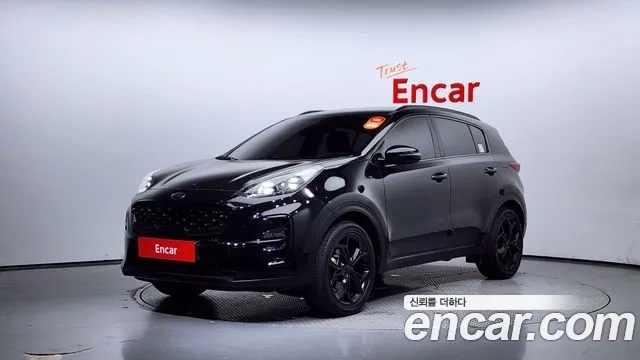 Kia Sportage The Bold 2020 Черный из Кореи
