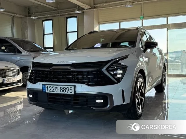 Kia Sportage 5th Generation Hybrid 2021 Белый из Кореи