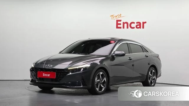 Hyundai Avante (CN7) 2021 Серый из Кореи