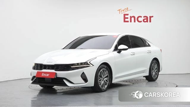 Kia K5 Hybrid 3rd Generation 2022 Белый из Кореи