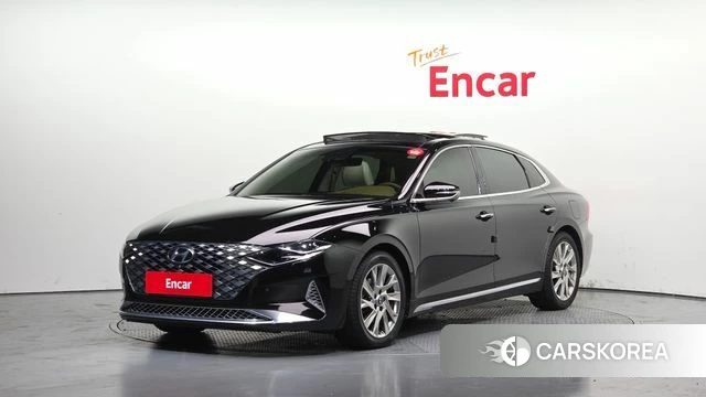 Hyundai The New Grandeur IG Hybrid 2021 Черный из Кореи
