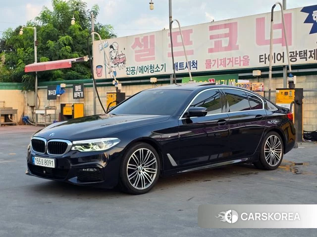 BMW 5 Series (G30) 2020 Черный из Кореи