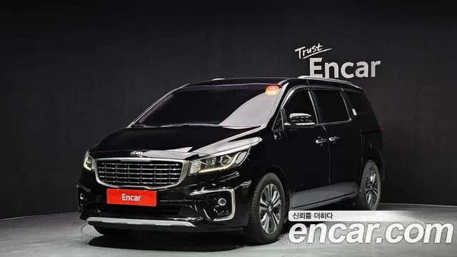 Kia The New Carnival 2019 Черный из Кореи