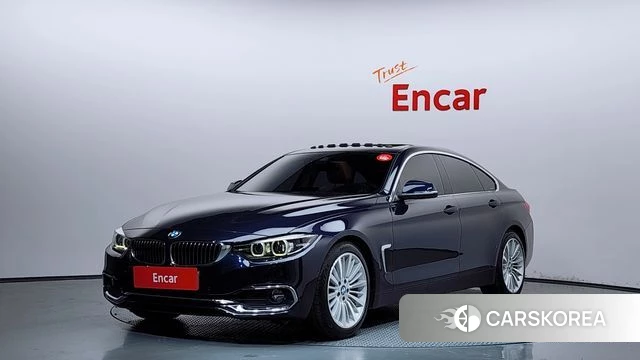 BMW 4 Series (F32) 2019 Синий из Кореи