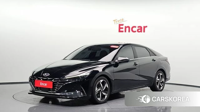 Hyundai Avante (CN7) 2020 Черный из Кореи