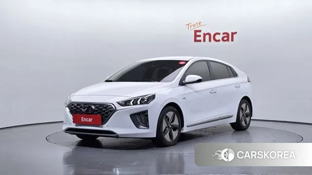 Hyundai The New Ionic Hybrid 2019 Белый из Кореи
