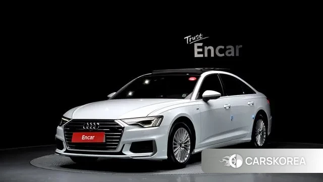 Audi A6 (C8) 2021 Белый из Кореи