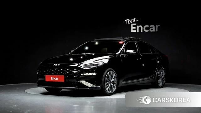 Kia K8 2022 Черный из Кореи