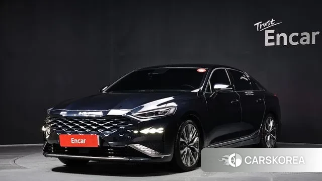 Kia K8 2021 Синий из Кореи