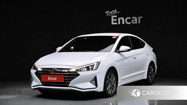 Hyundai The New Avante AD 2019 Белый из Кореи