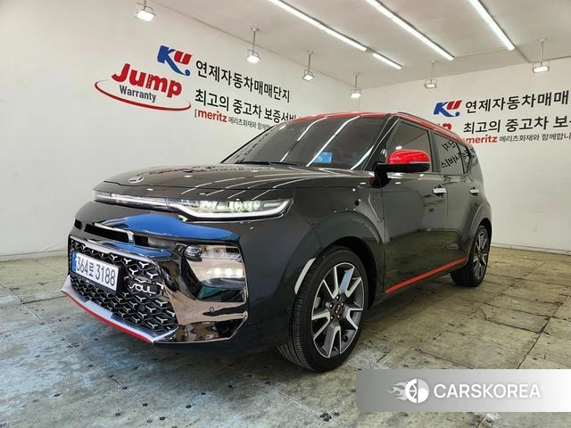 Kia Soul Booster 2019 Черный двухцветный из Кореи