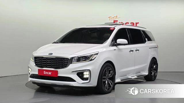 Kia The New Carnival 2018 Белый из Кореи