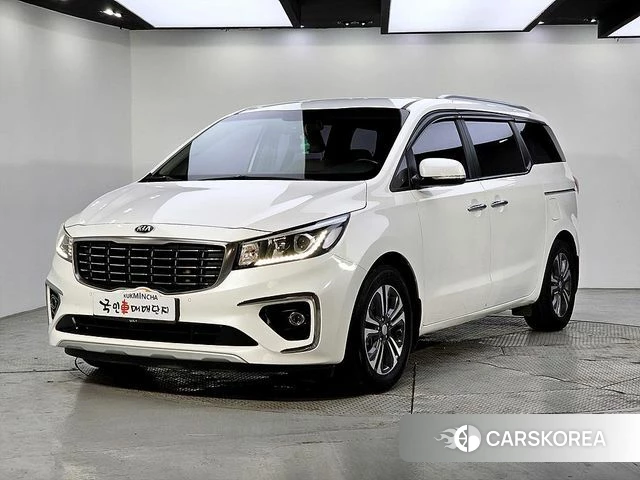 Kia The New Carnival 2018 Белый из Кореи