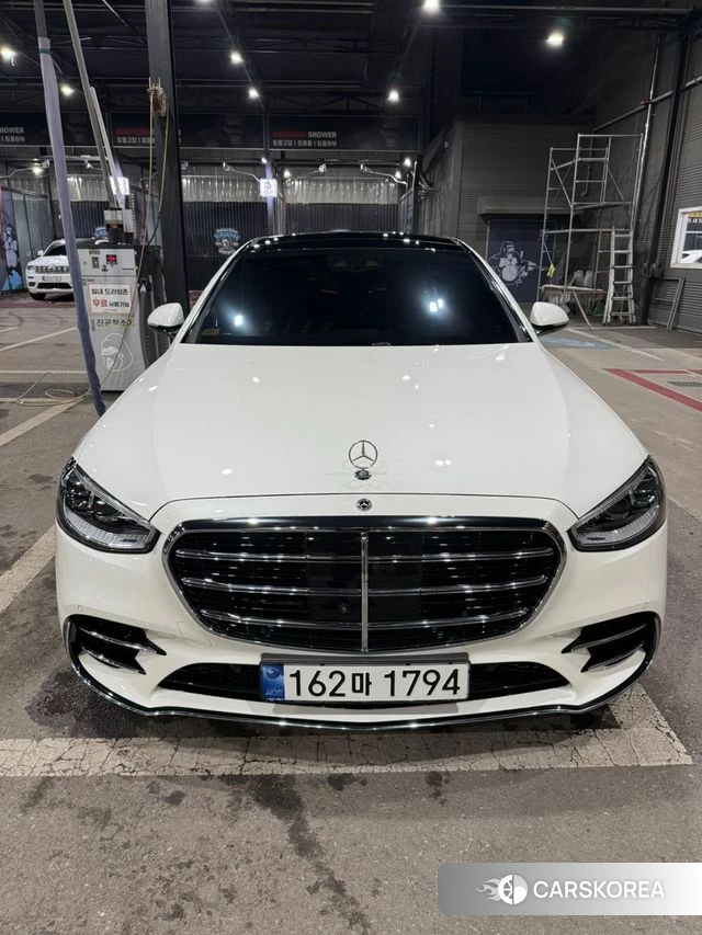 Mercedes-Benz S-Class W223 2021 Белый из Кореи