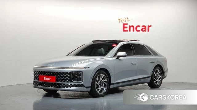 Hyundai Grandeur Hybrid (GN7) 2024 Серебристо-серый из Кореи
