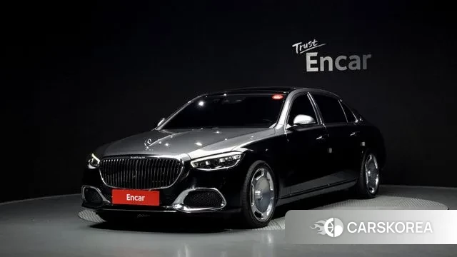 Mercedes-Benz S-Class W223 2021 Серебряный двухцветный из Кореи