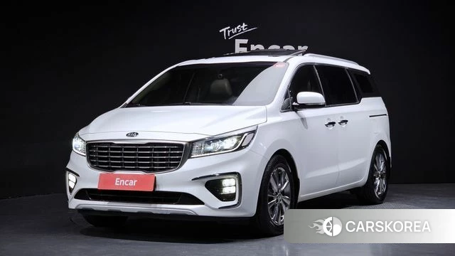 Kia The New Carnival 2019 Белый из Кореи