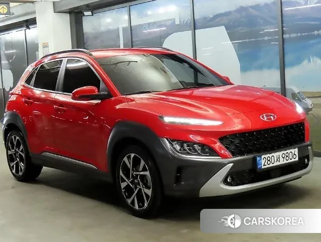 Hyundai The New Kona 2021 Красный из Кореи