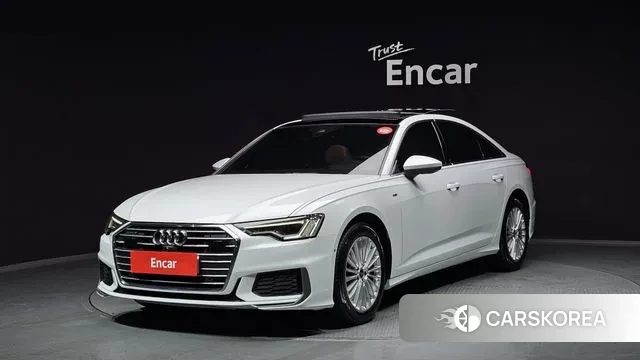 Audi A6 (C8) 2021 Белый из Кореи