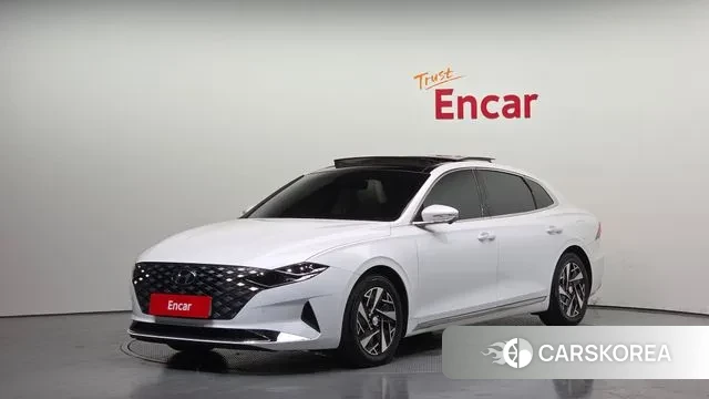 Hyundai The New Grandeur IG Hybrid 2022 Белый из Кореи