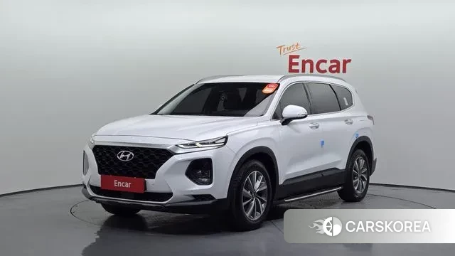 Hyundai Santa Fe TM 2018 Белый из Кореи