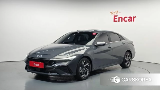 Hyundai The New Avante Hybrid (CN7) 2024 Серый из Кореи