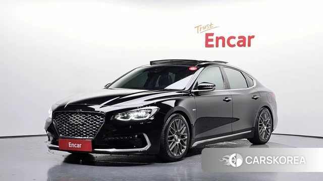 Hyundai Grandeur IG Hybrid 2018 Черный из Кореи