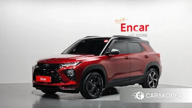 Chevrolet (GM Daewoo) Trailblazer 2021 Красный из Кореи