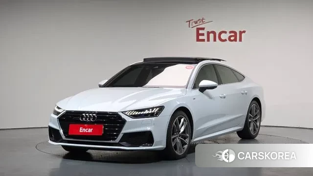 Audi A7 (4K) 2020 Белый из Кореи