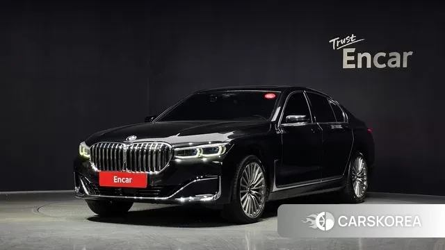 BMW 7 Series (G11) 2020 Черный из Кореи