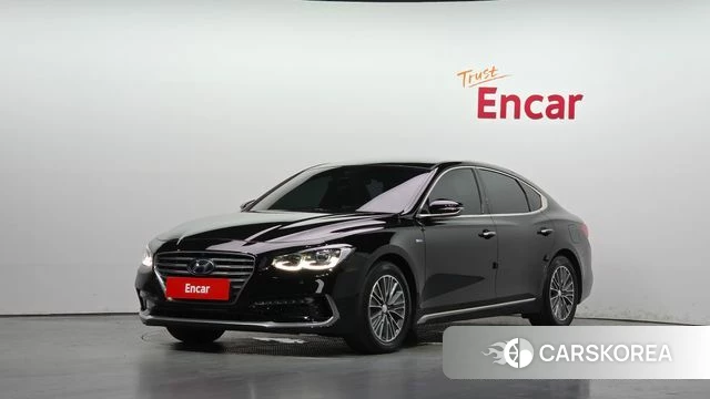 Hyundai Grandeur IG Hybrid 2018 Черный из Кореи
