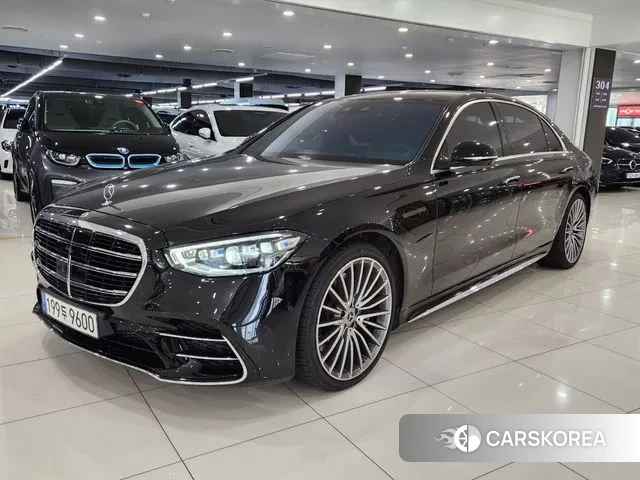 Mercedes-Benz S-Class W223 2023 Черный из Кореи