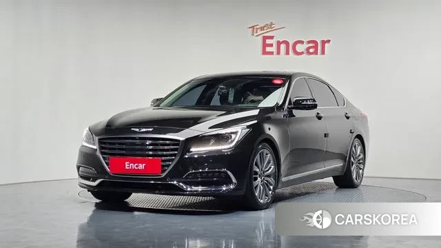 Genesis G80 2018 Черный из Кореи