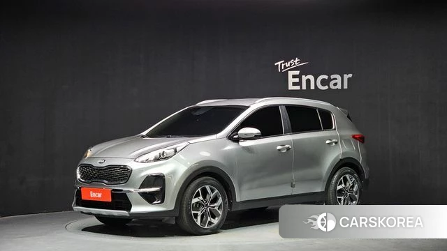 Kia Sportage The Bold 2021 Серый из Кореи