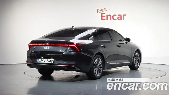 Kia K8 2021 Серый из Кореи