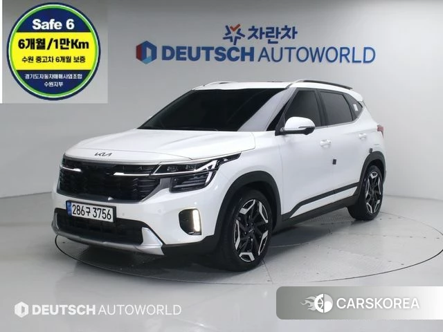 Kia The New Seltos 2022 Белый из Кореи