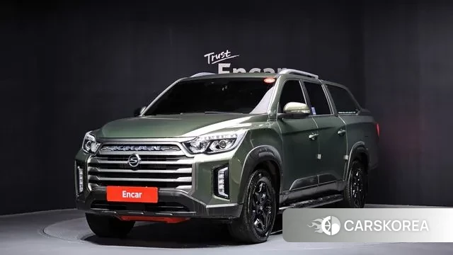 Ssangyong The New Rexton Sports Cannes 2021 Цвет тростника из Кореи