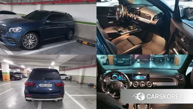 Mercedes-Benz GLB-Class X247 2022 Синий из Кореи