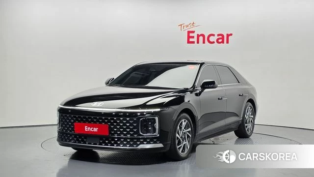 Hyundai Grandeur Hybrid (GN7) 2023 Черный из Кореи