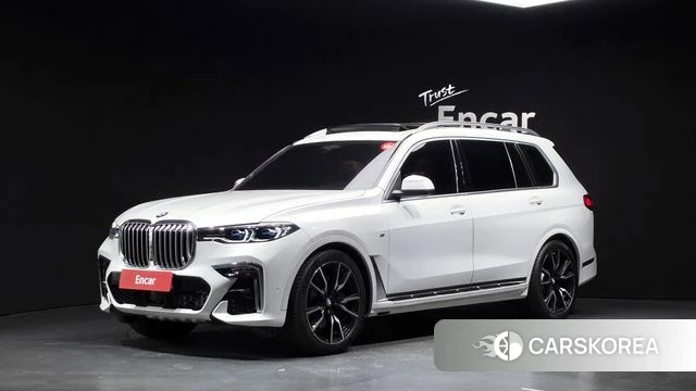 BMW X7 (G07) 2022 Белый из Кореи