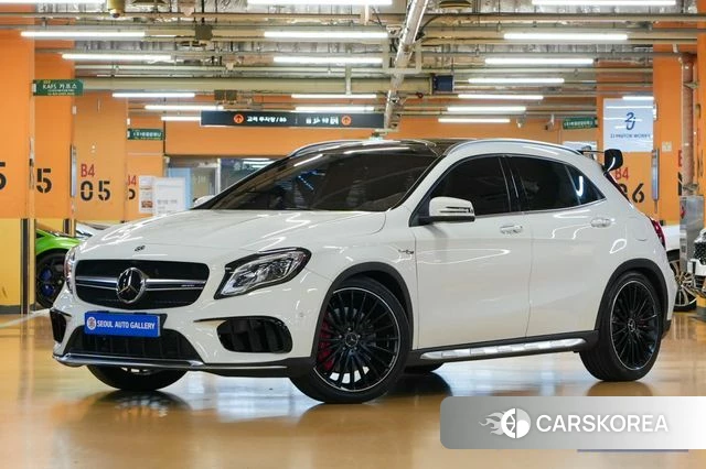 Mercedes-Benz GLA-Class X156 2018 Белый из Кореи