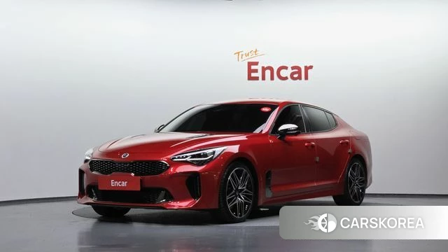 Kia Stinger Meister 2021 Красный из Кореи