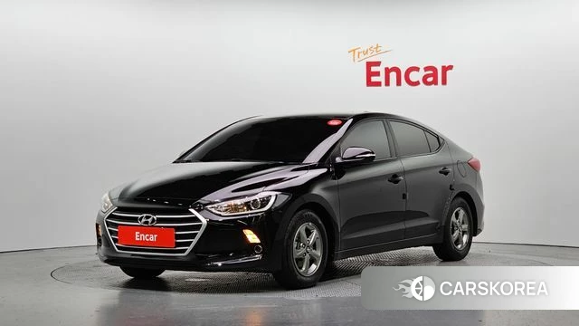 Hyundai Avante AD 2018 Черный из Кореи