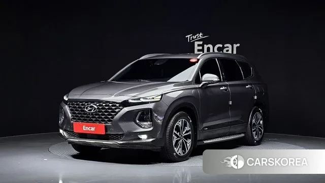 Hyundai Santa Fe TM 2018 Серый из Кореи