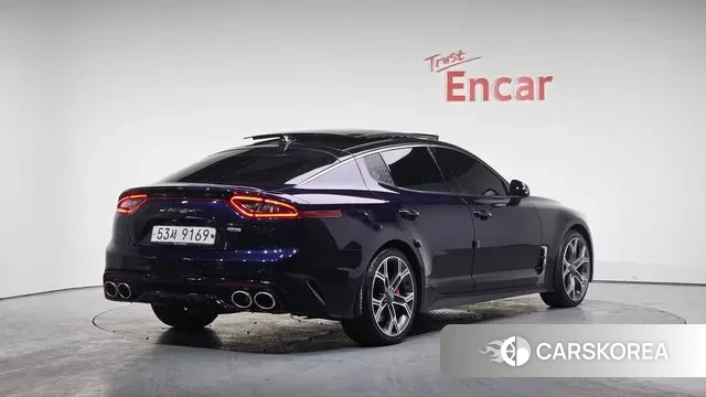 Kia Stinger 2019 Синий из Кореи