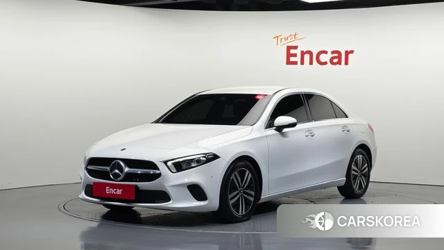Mercedes-Benz A-Class W177 2022 Белый из Кореи