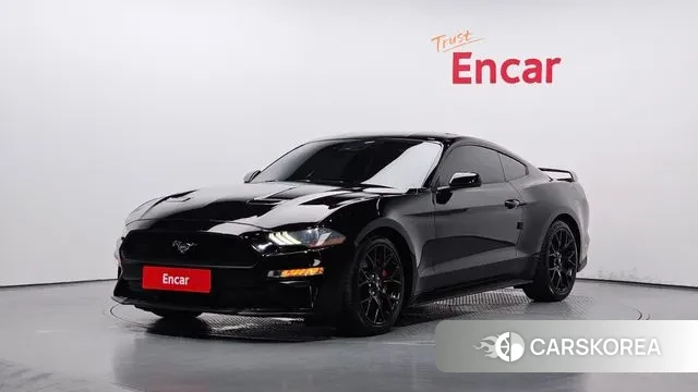 Ford Mustang 2020 Черный из Кореи