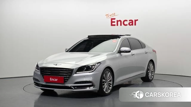 Genesis G80 2018 Серебристо-серый из Кореи