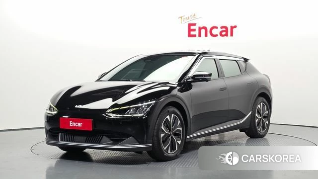 Kia EV6 2023 Черный из Кореи